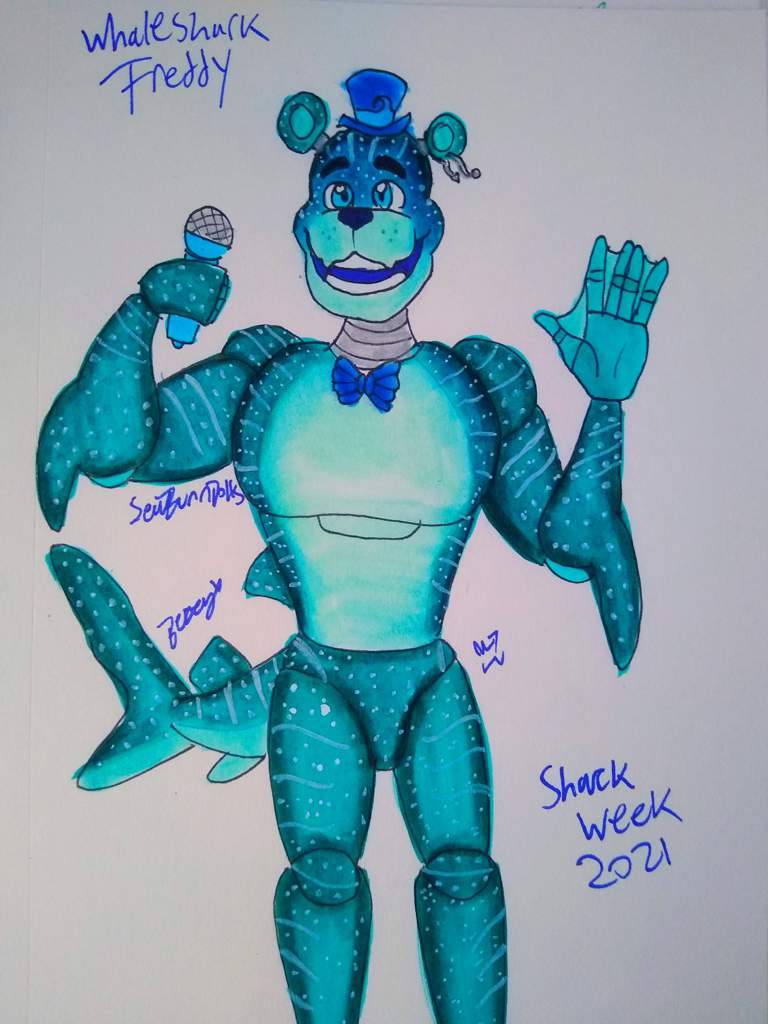 🦈 Snarky sharks 🦈(Shark week special) Five Nights At Freddy's Amino