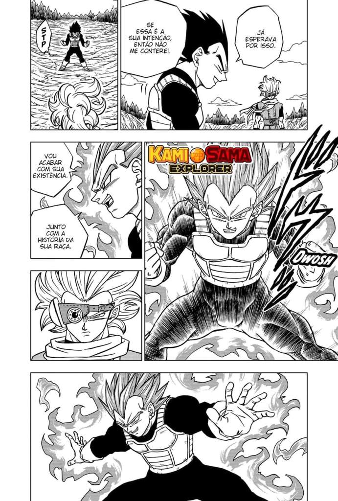 Dragon Ball Super Capítulo 74 Vegeta Vs Granola Wiki Dragon Ball