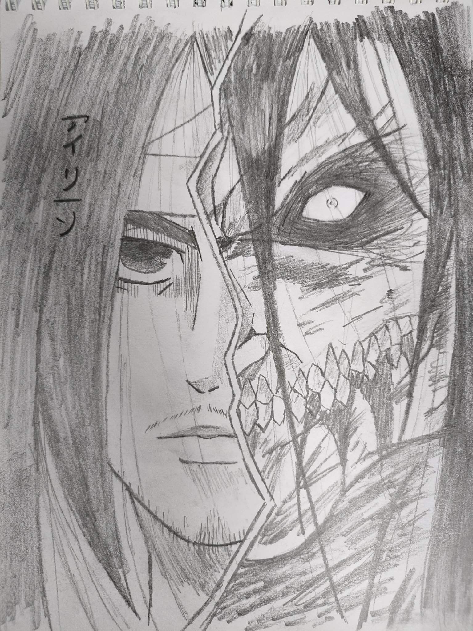 The best character in the anime ATTACK ON TITAN ""EREN YEAGER