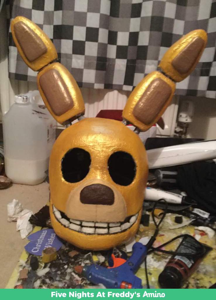 Springbonnie head | Five Nights At Freddy's Amino