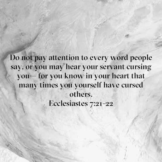 Do not pay attention to every word people say-[IMG=8GA]

How many times have we spent weeks with our thoughts focused on an o