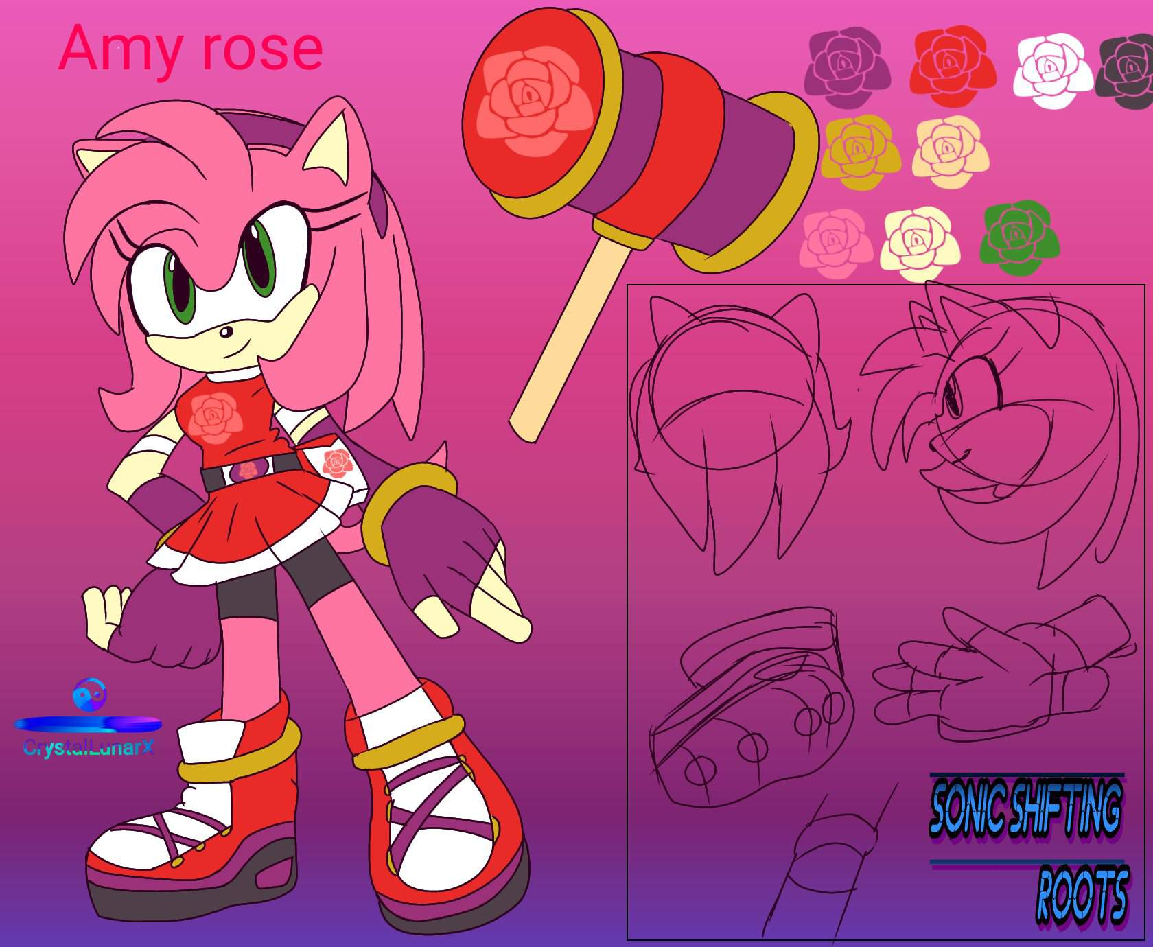 Amy Rose's Redesign | Sonic the Hedgehog! Amino