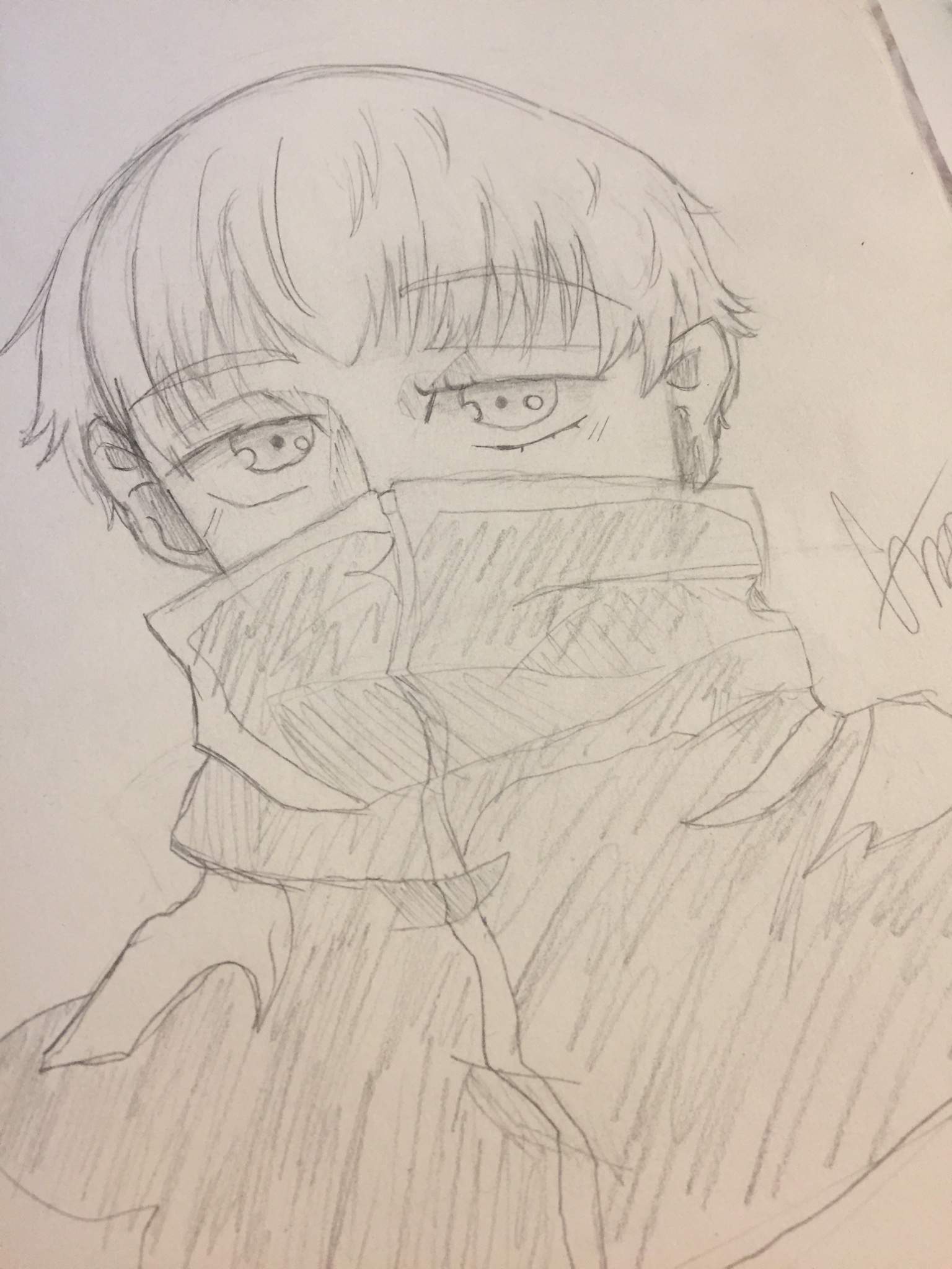 Toge Inumaki | JJK | Pencil Sketch | Jujutsu Kaisen! Amino