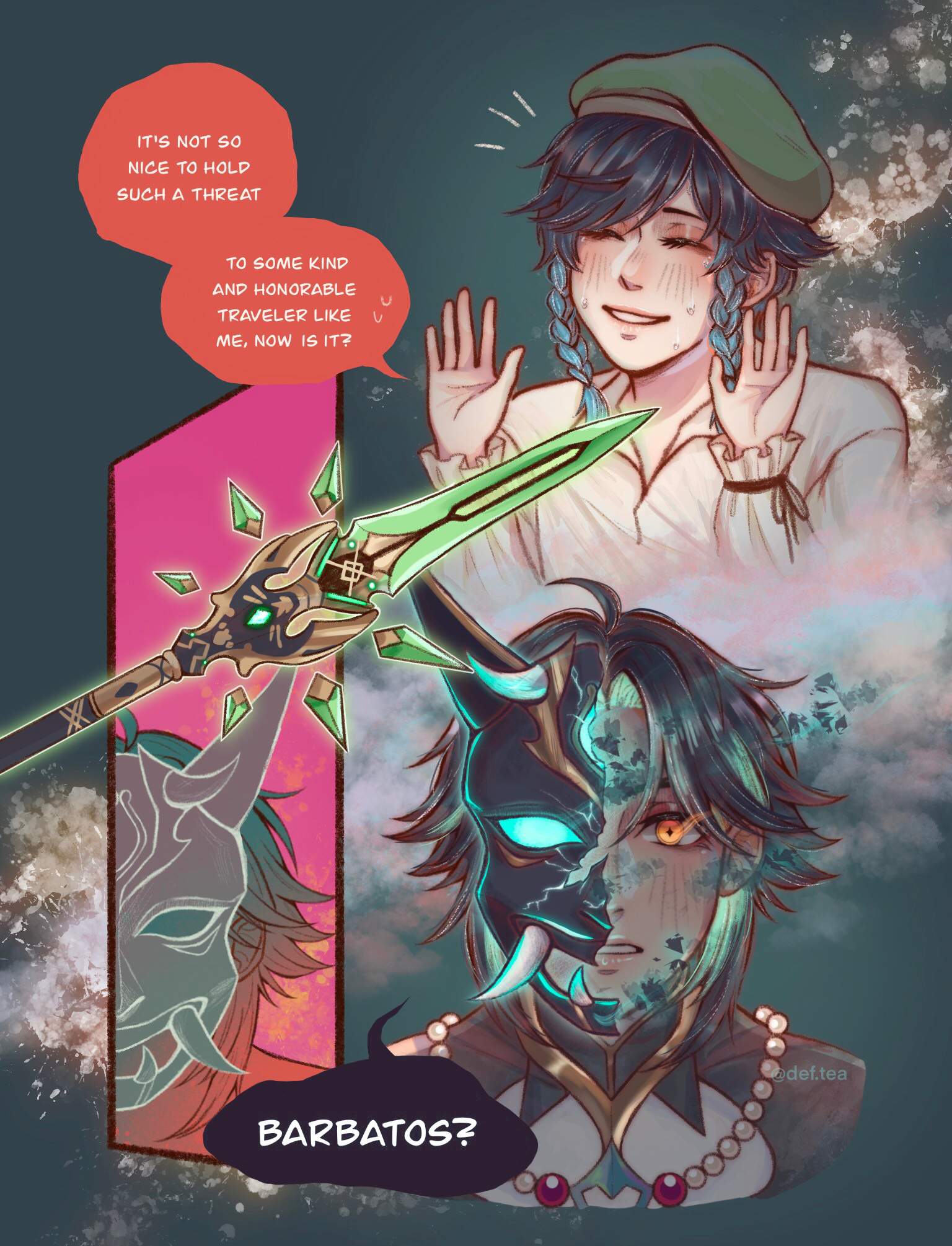 XiaoVen comic | Genshin Impact Amino