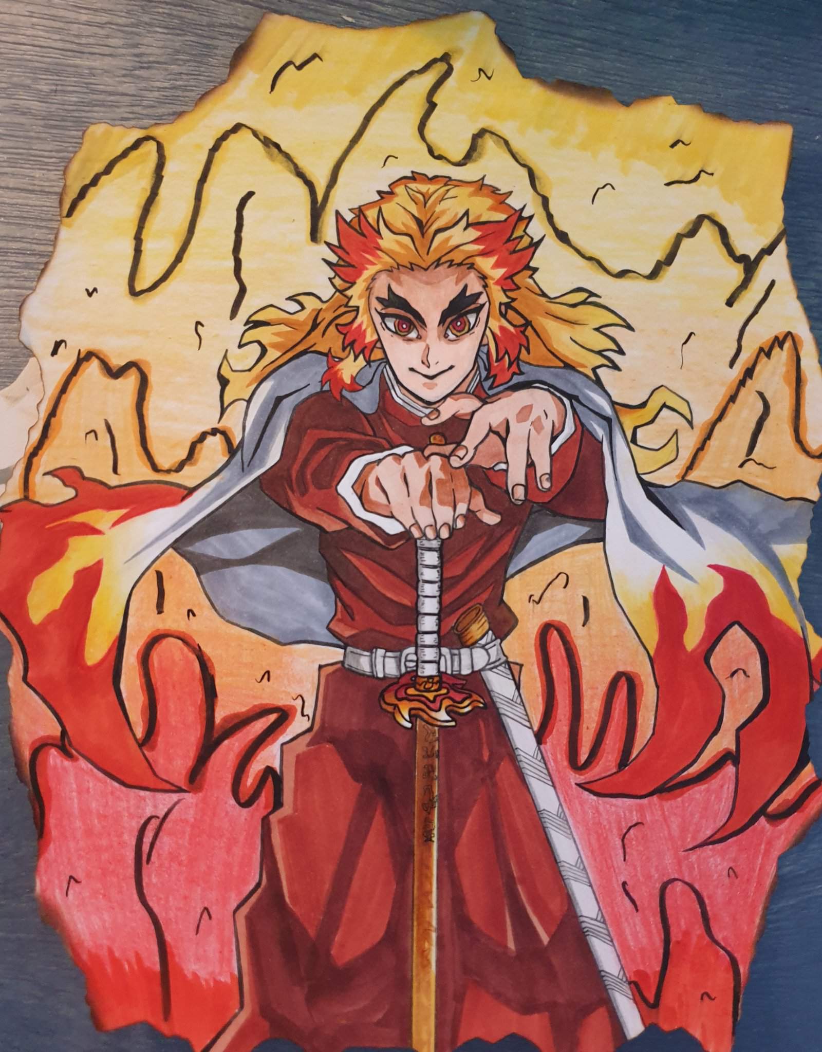 RENGOKU🔥🔥🔥(OFF-TOPIC) (Bruder muss mal lernen Hintergrund zu malen ...