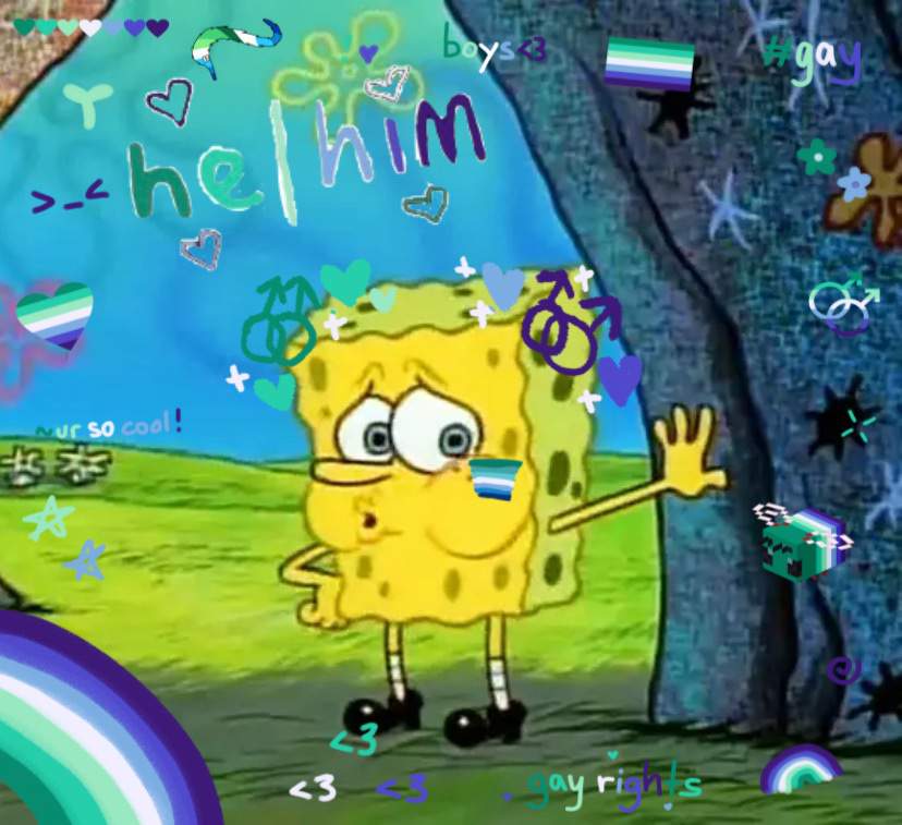 Spongebob Pride Edits Lgbtq Teens Amino