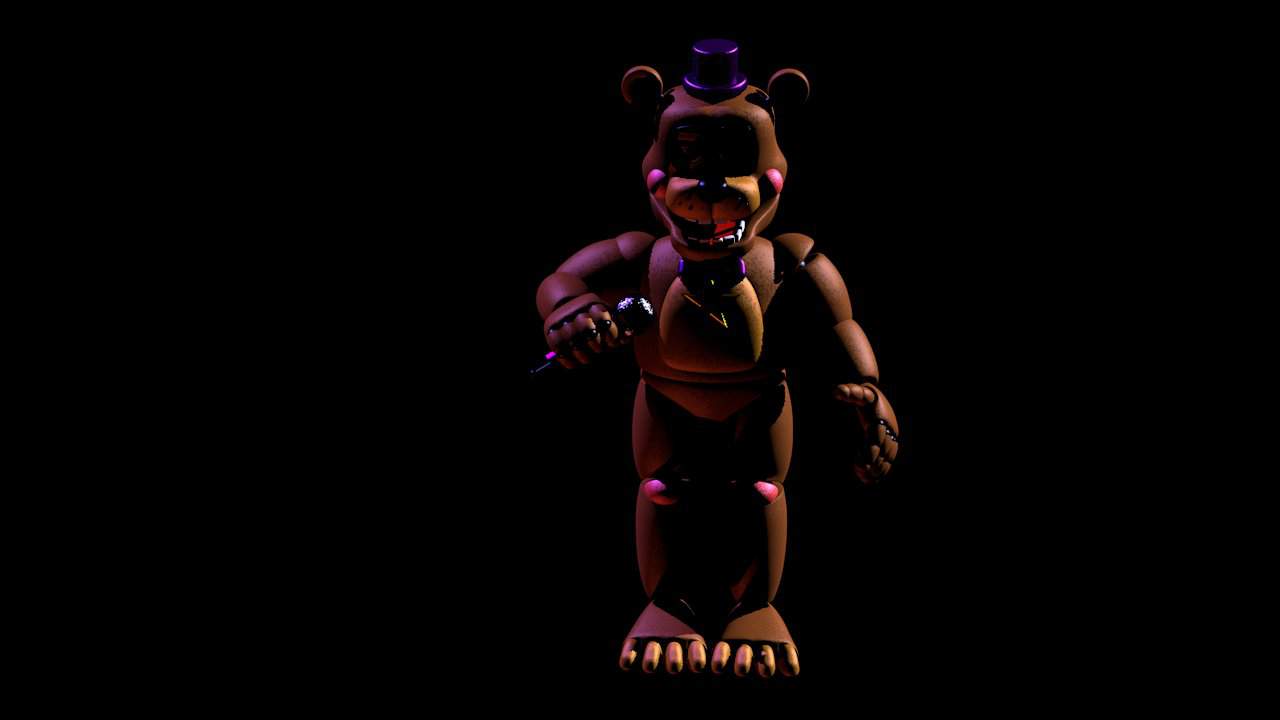 Renders Rockstar Freddy (C4D vs Blender)Digan en los comentarios cual ...