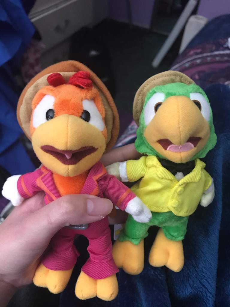 the three caballeros plush