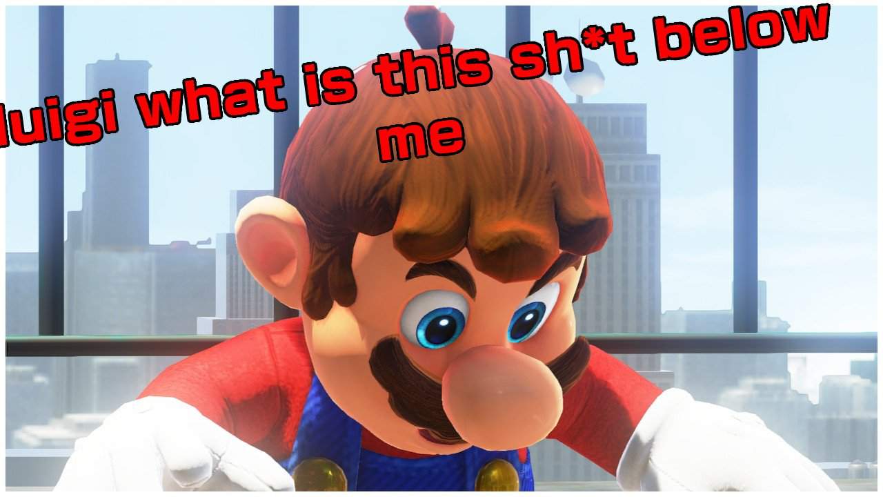 Odyssey screens shitpost | Mario Amino