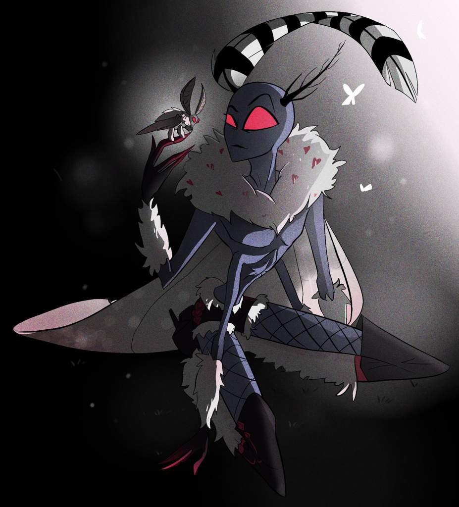 Valentino The Fluffy Moth Hazbin Hotel Official Amino