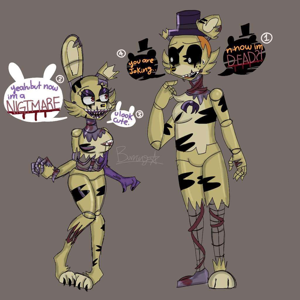 Dibujo de Nightmare Spring Bonnie | FNaF Amino [ Español ] Amino