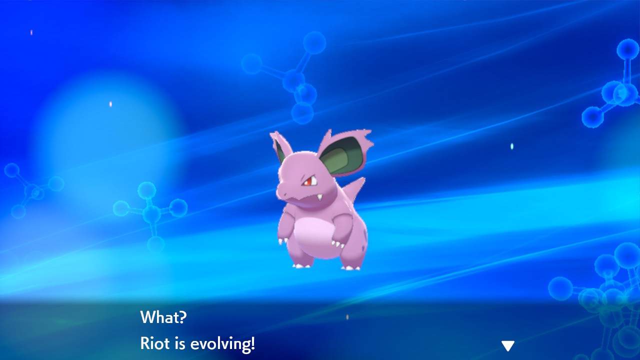 Evolved shiny Nidorina into Nidoqueen | Pokémon Amino