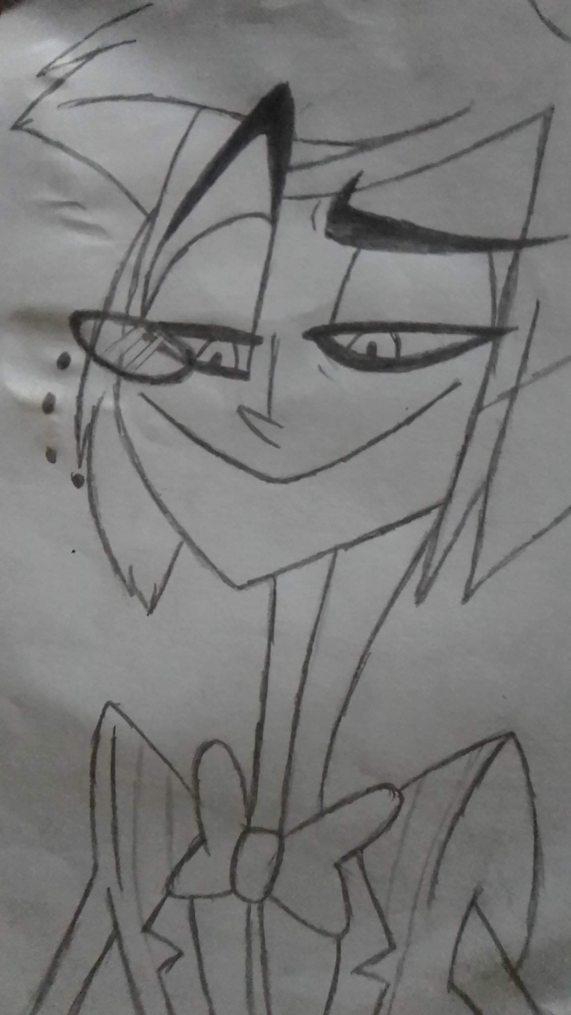 Dibujo de ALASTOR~ espero también les guste | 🗝️Hazbin_Hotel.Helluva ...