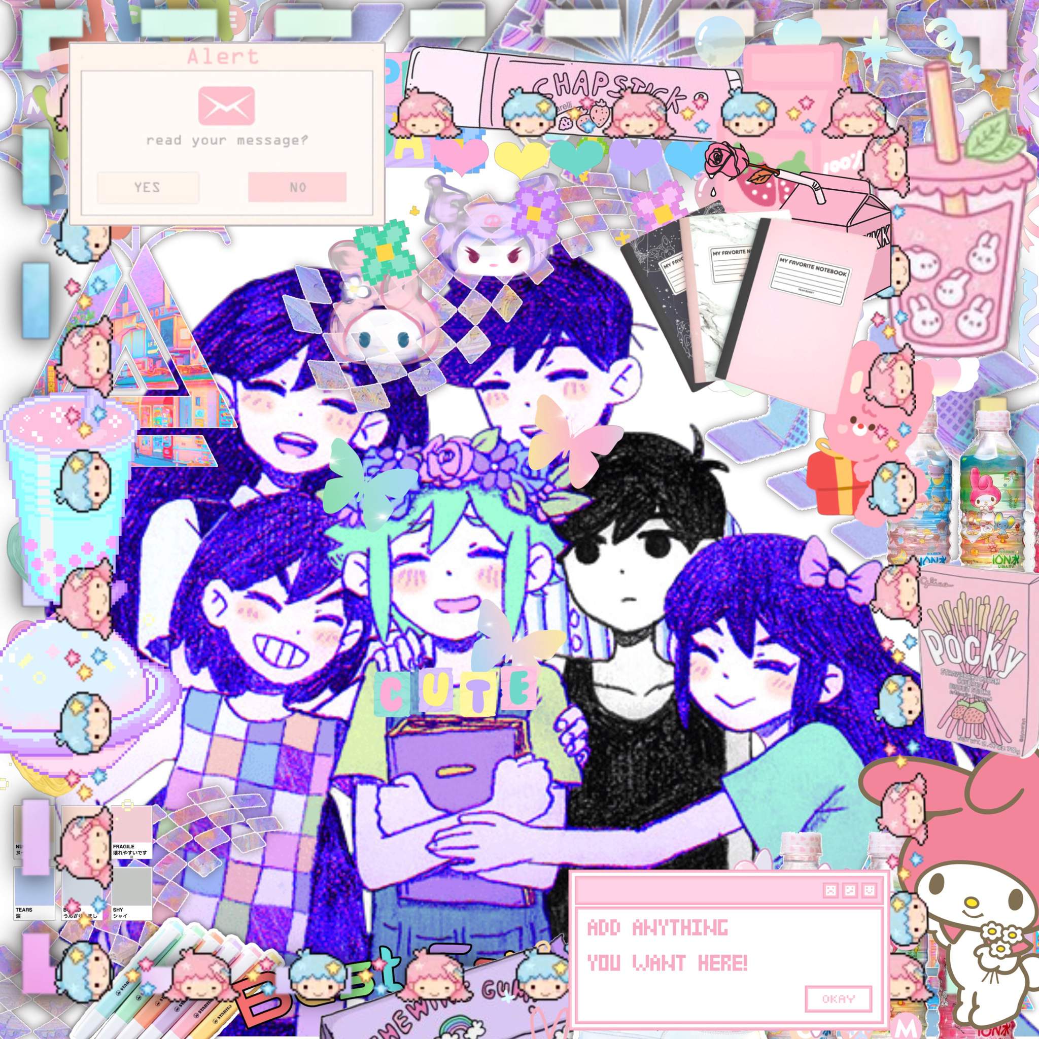 pastel edits plus grunge | OMORI⠀ Amino