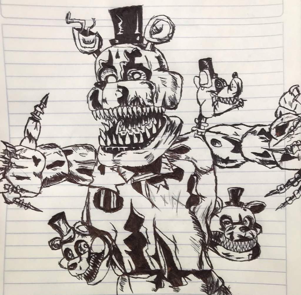 Nightmare Freddy (FanArt) | FNaF Amino [ Español ] Amino