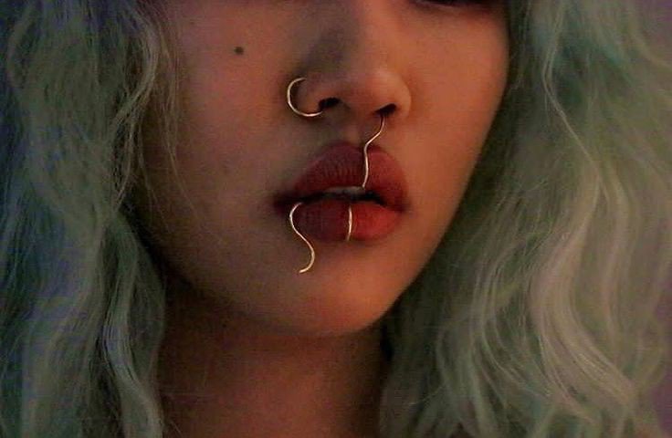Glamour tinder schoolgirl piercing