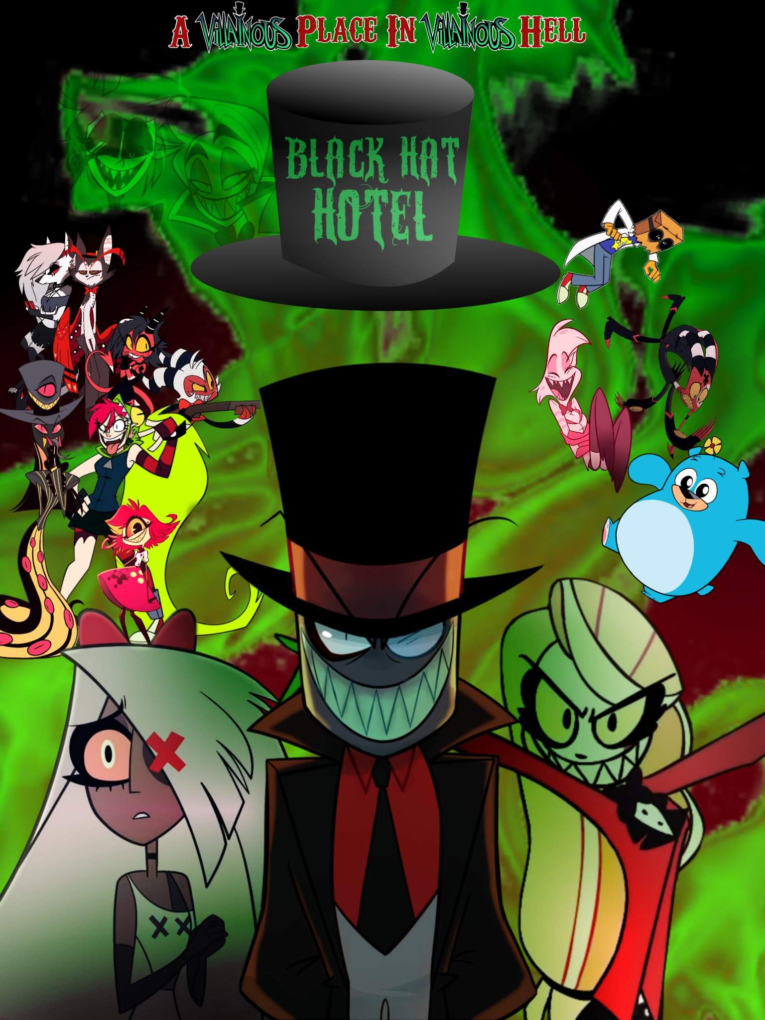 Black Hat Hotel Episode 3: An Impple A Day | Hazbin Hotel (official) Amino