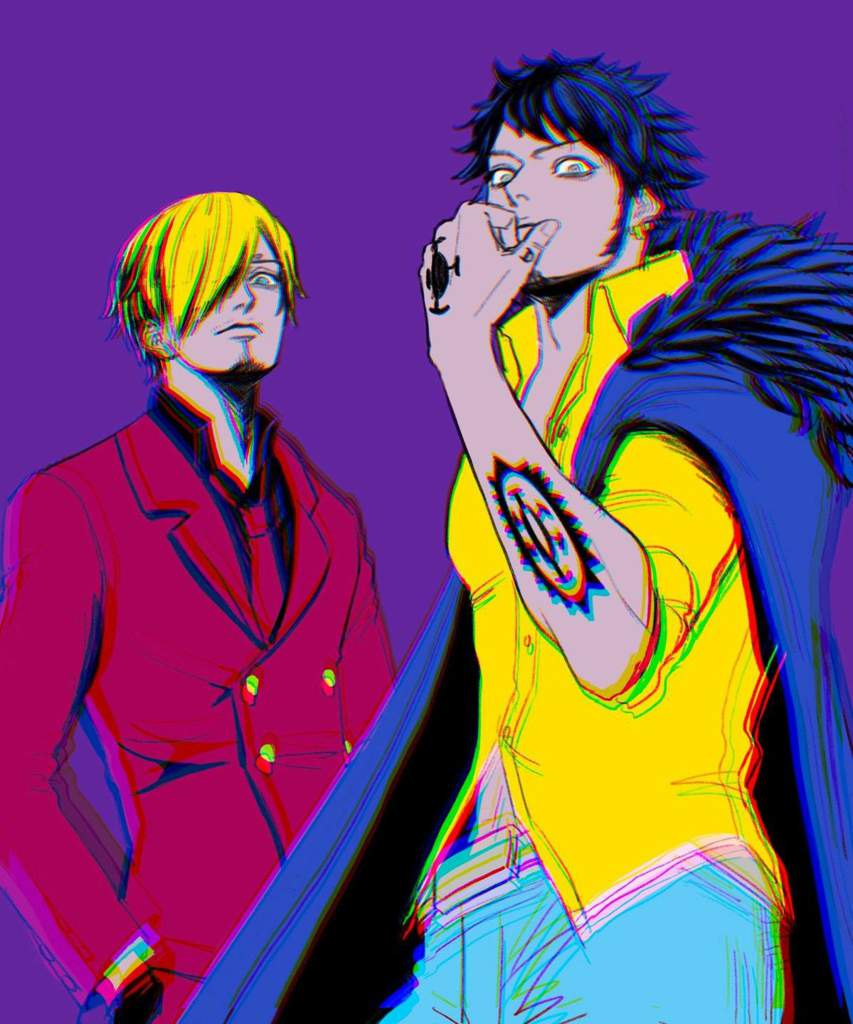 🥀⛓️ Санджи × Ло 🖤🚬 | One Piece/Ван Пис [Ролевая] Amino