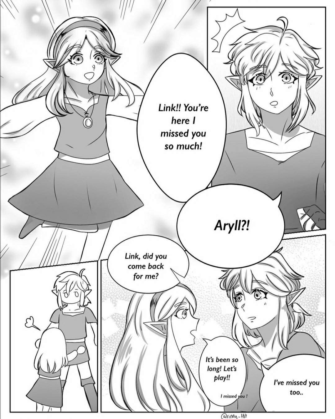 Comic pt. 5!! | Zelda Amino