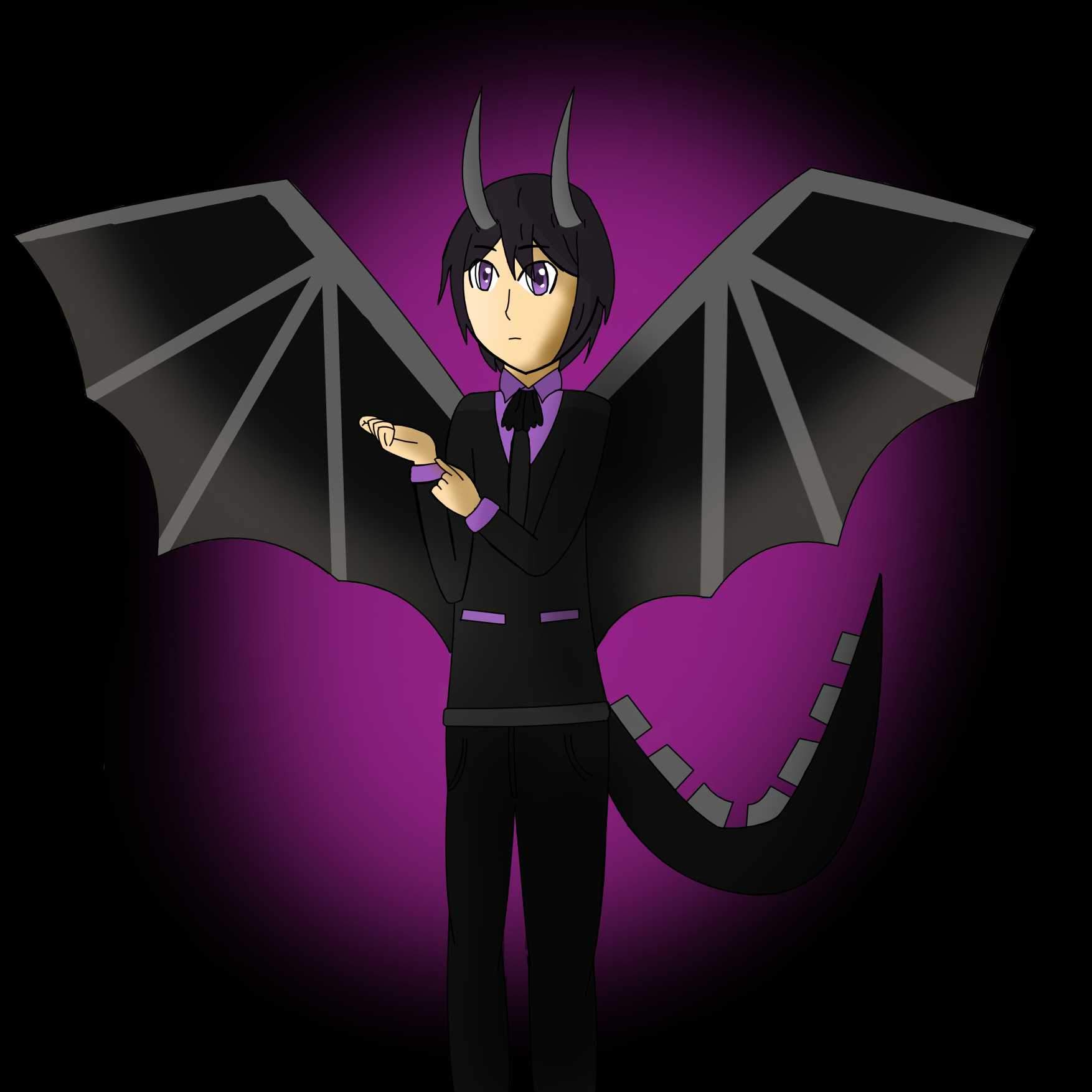 Human Ender Dragon - Humanized Mob Challenge Entry | Minecraft Amino