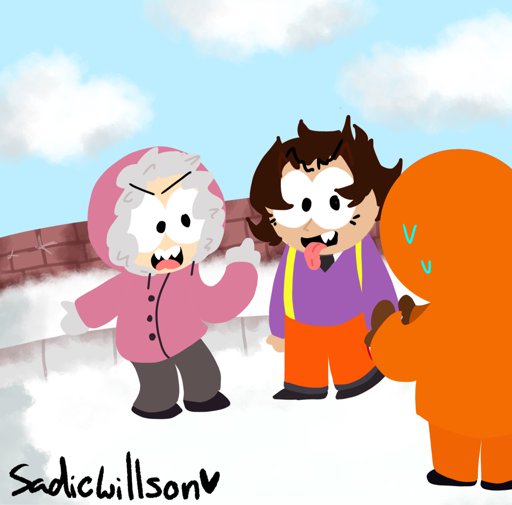 Posette [Pocket x Cosette] // drawing by Sadie Willson | South Park Amino