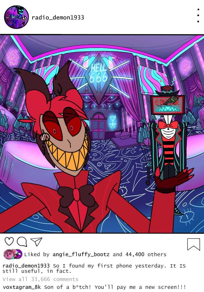 Alastor's Voxtagram post #1 | Hazbin Hotel (official) Amino