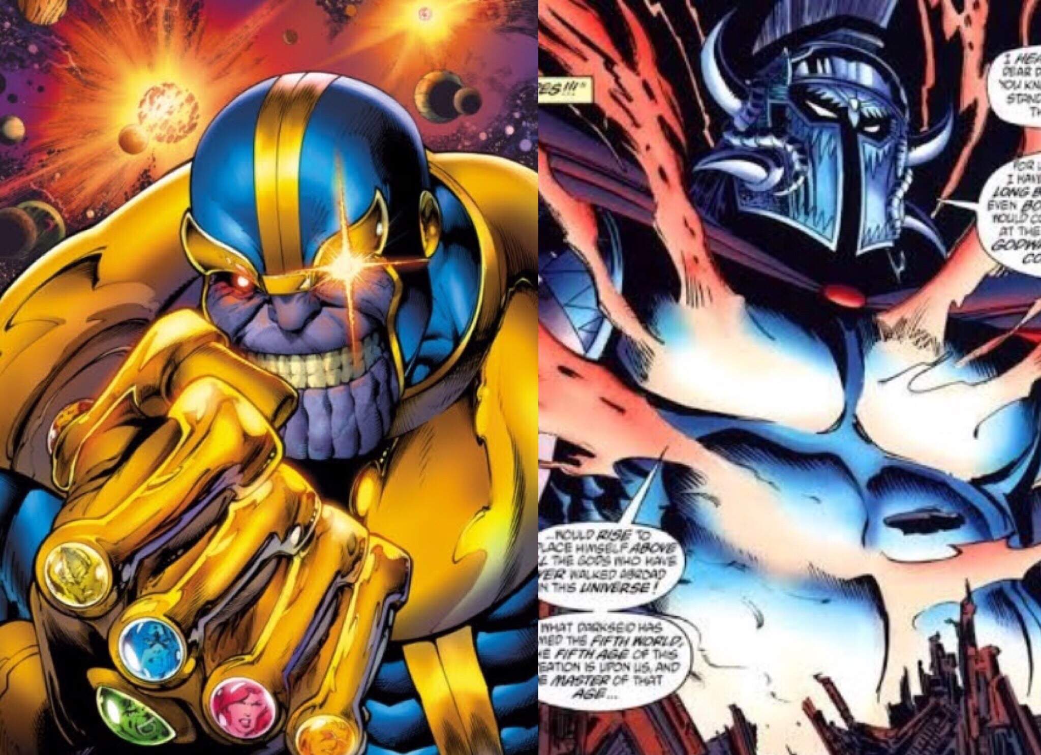 Thanos (Infinty Gauntlet) Vs Ares (True Form) | Battle Arena Amino Amino