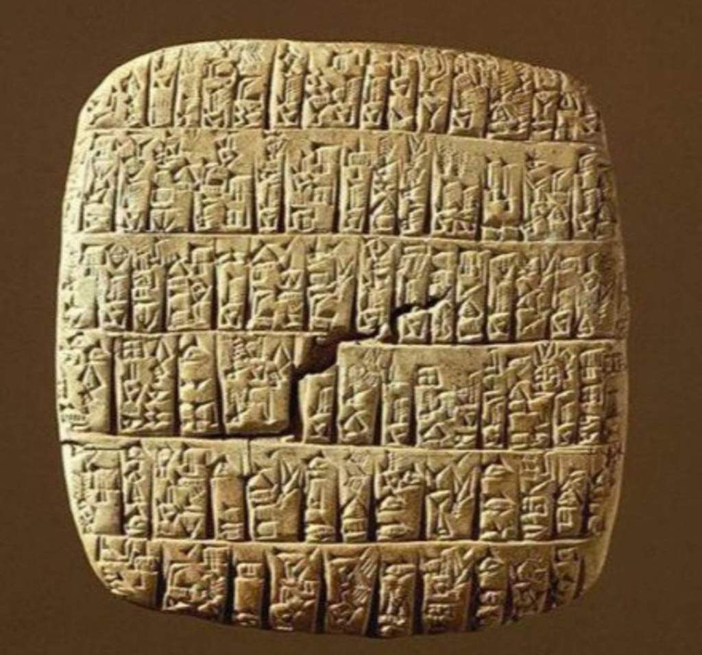 Глиняные таблички Месопотамии