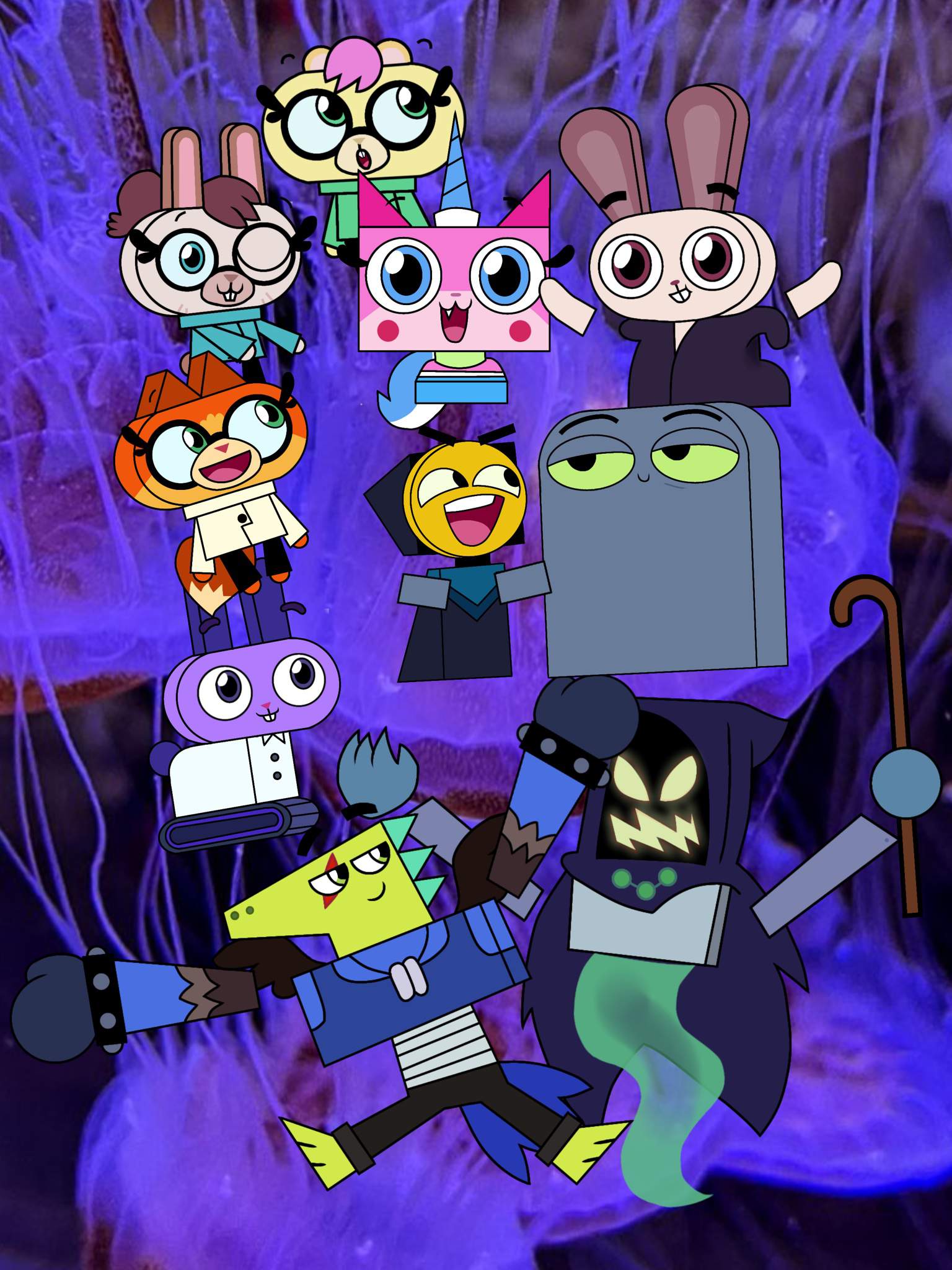 My fave Unikitty characters fan art edit mmmm feature thx;) | Unikitty ...