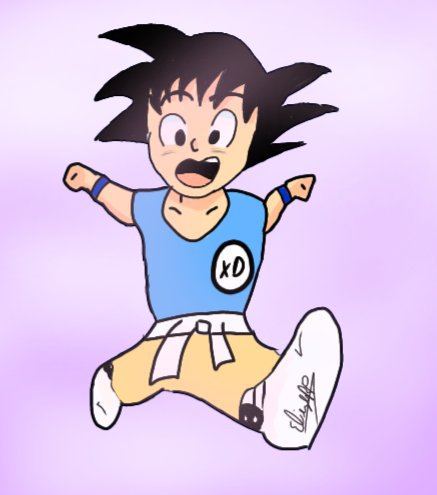 Goku chafa | DibujArte Amino