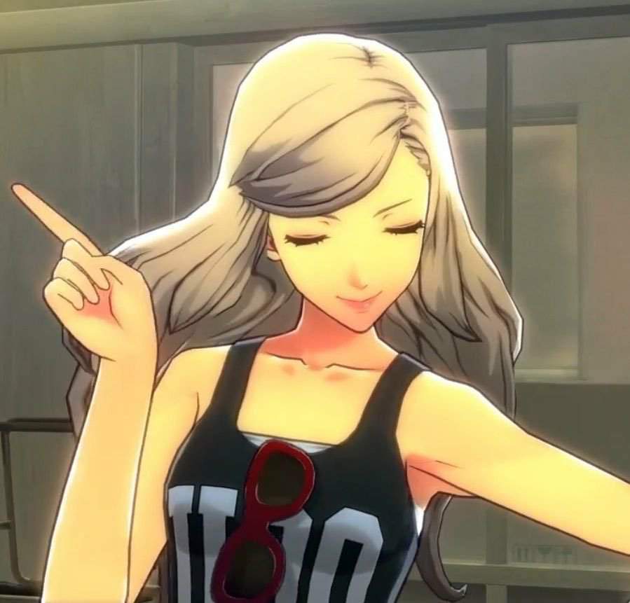 Ann Takamaki's hair! 