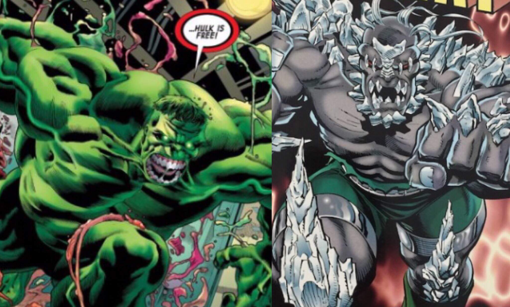 Immortal Hulk Vs Doomsday (Hunter Prey) (Marvel Vs DC Comics) | Battle ...