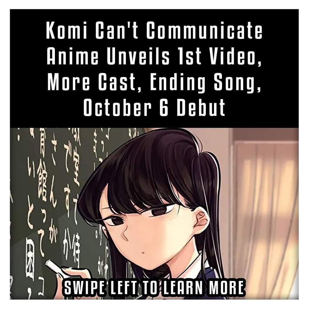 Komi Can't Communicate Anime Gets Official Release Date, New Cast And ...