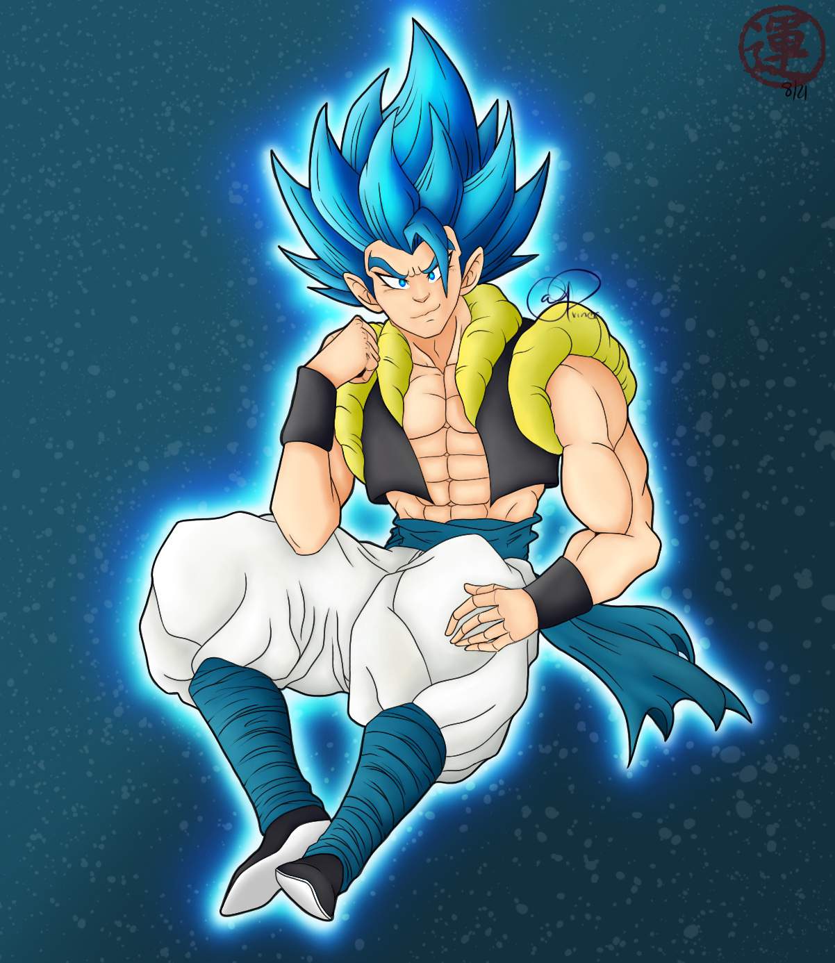 GOGETA BLUE | Art Amino