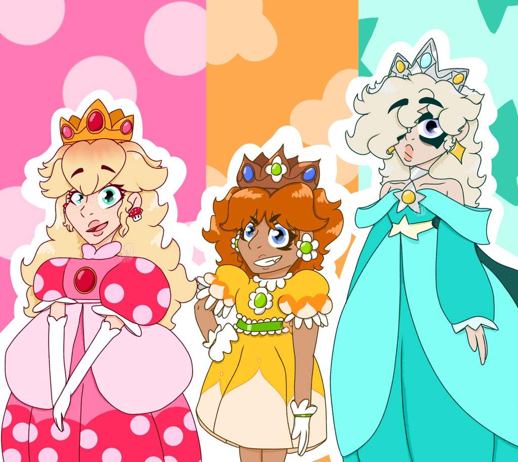 👸 Princess Redesigns 👸 | Mario Amino