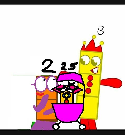 Three and two's child on the carriage | ♡Official Numberblocks Amino♡ Amino