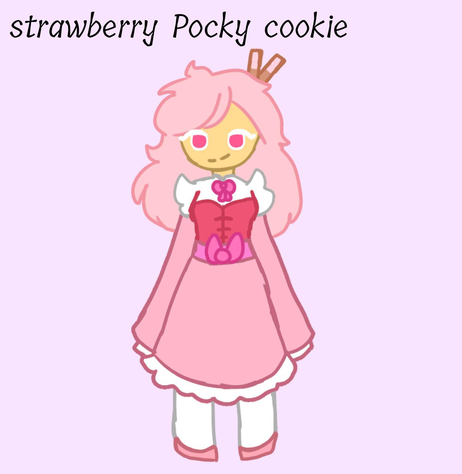 strawberry Pocky cookie ♡ | Wiki | *Cookie Run* Amino