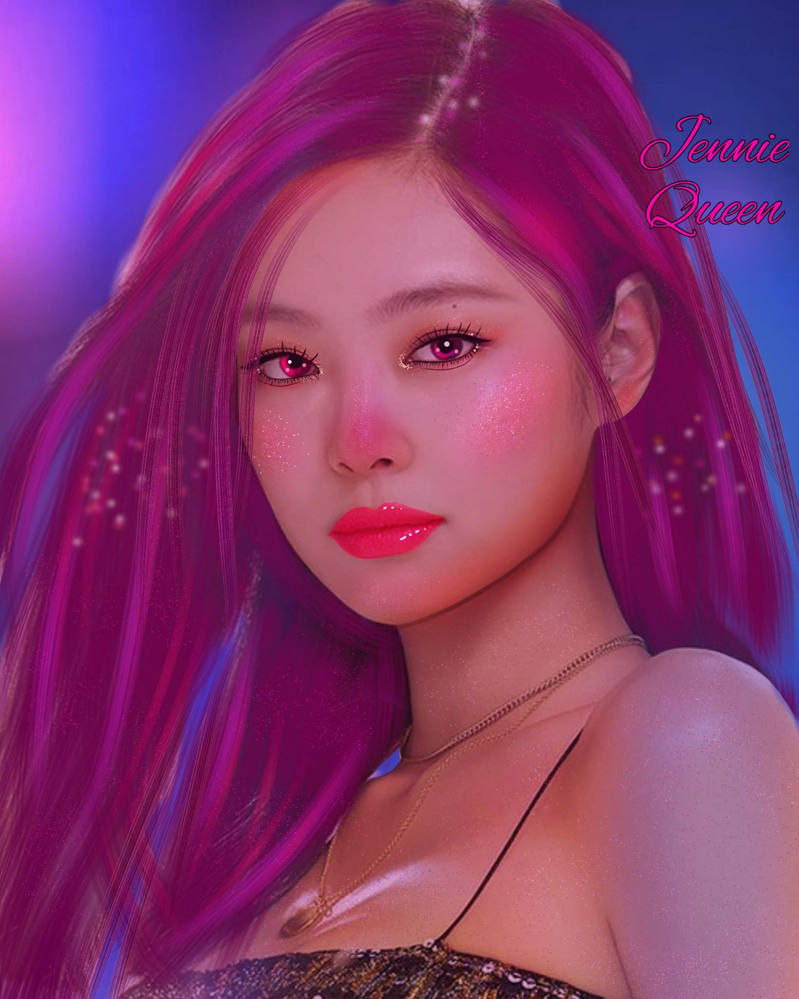 Jennie Neon Edit | BLACKPINK ARTS Amino