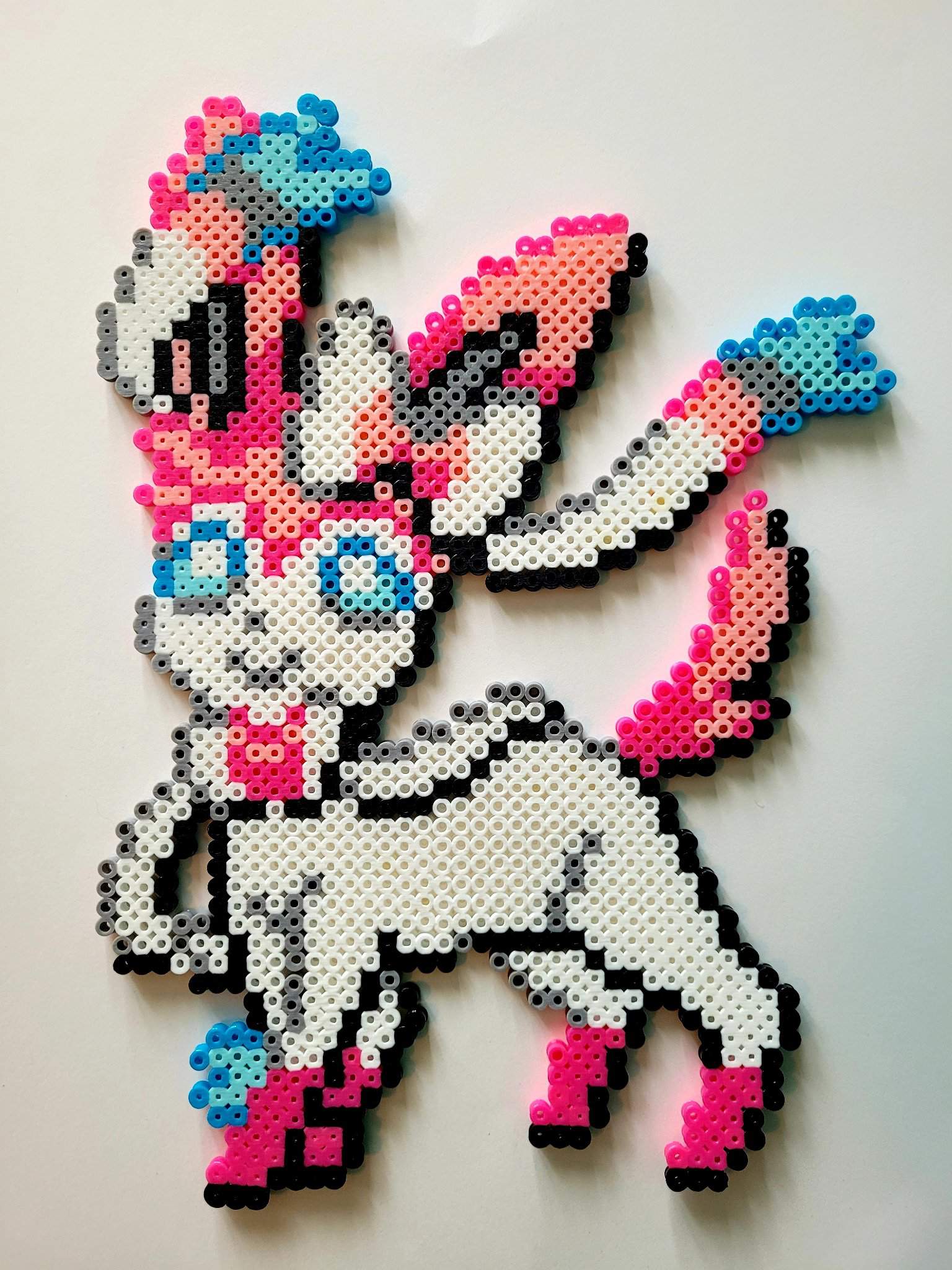 Sylveon perler bead design | Crafty Amino