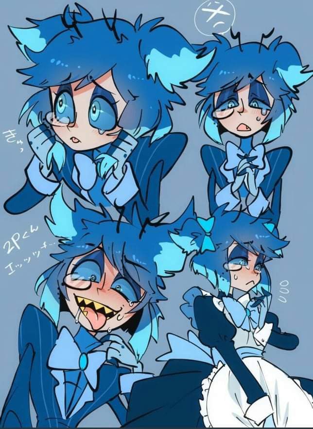 blue Alastor | 💕Hazbin Hotel💕 Amino