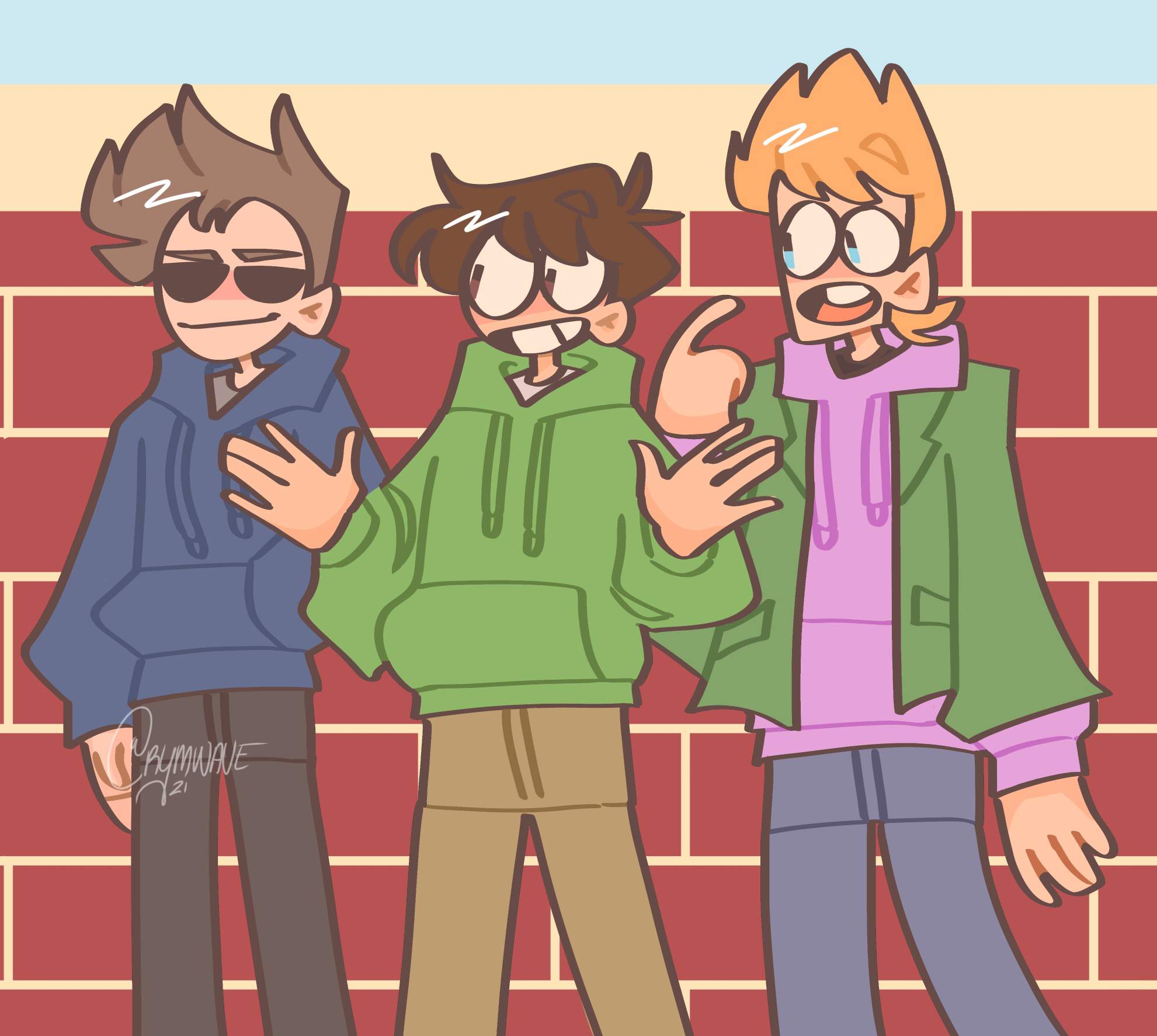 the trio! 🗯 | 🌎Eddsworld🌎 Amino