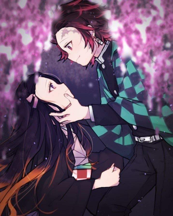 Tanjiro X Nezuko💖 ️😊 | Wiki | • Kimetsu no Yaiba Amino • Amino