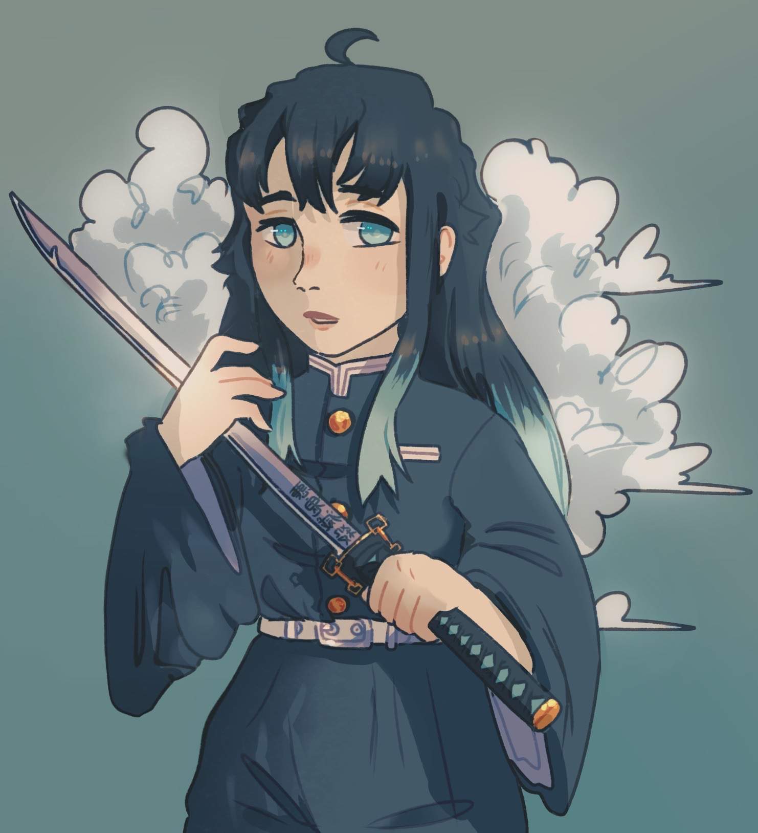 intro post // mini art dump | Demon Slayer: Kimetsu No Yaiba Amino