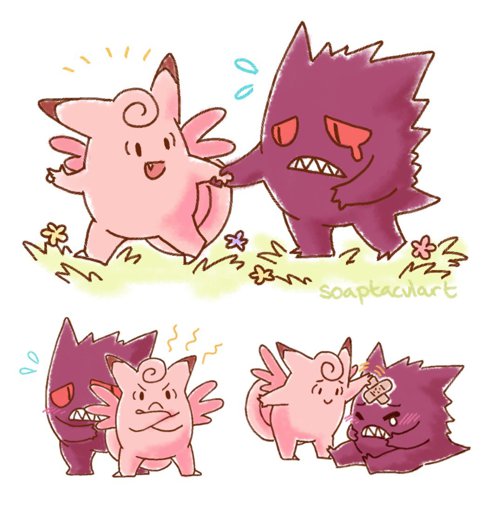 Gengar&Clefairy | Wiki | Anime Amino