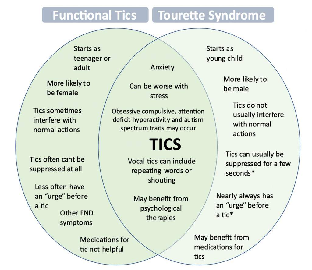 Different Types of Tic disorders | Wiki | Tourettes and Tics Amino