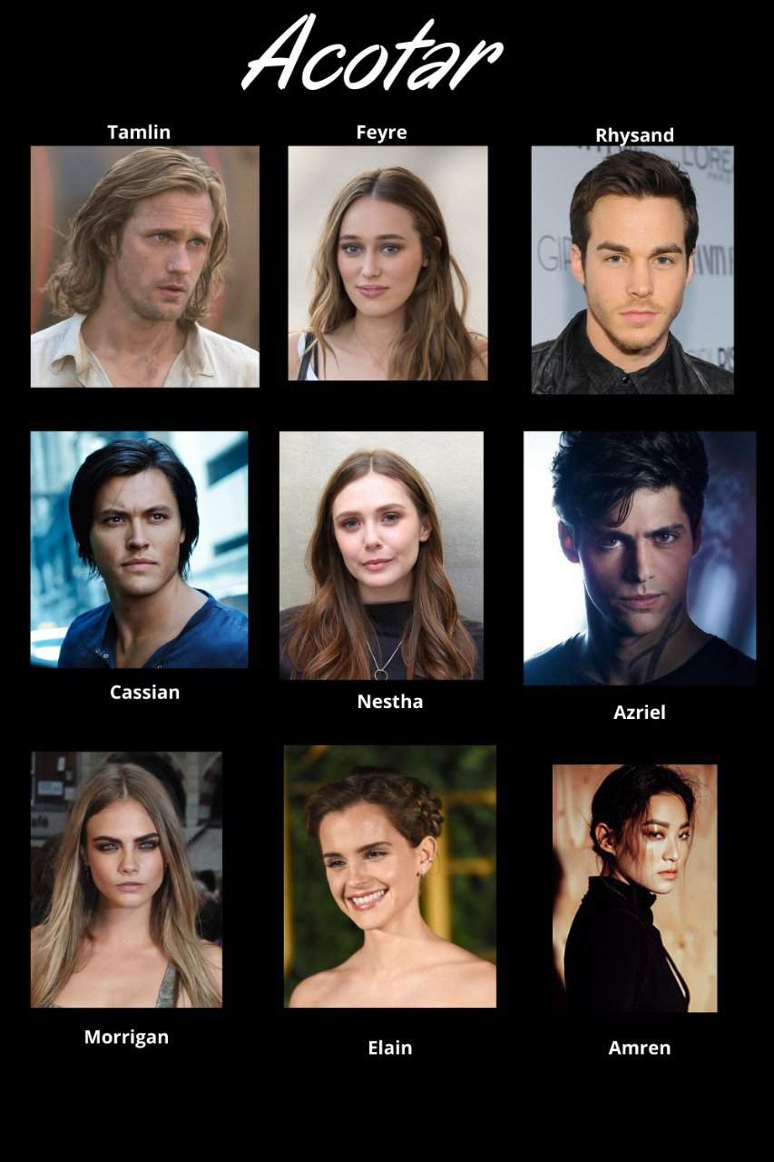 My dream cast | ACOTAR Amino