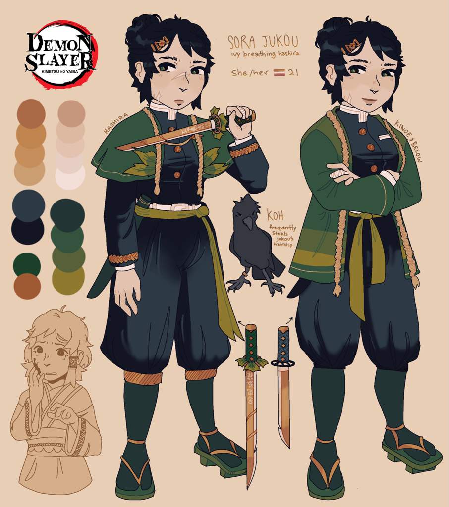 wooo i made an oc | Demon Slayer: Kimetsu No Yaiba Amino