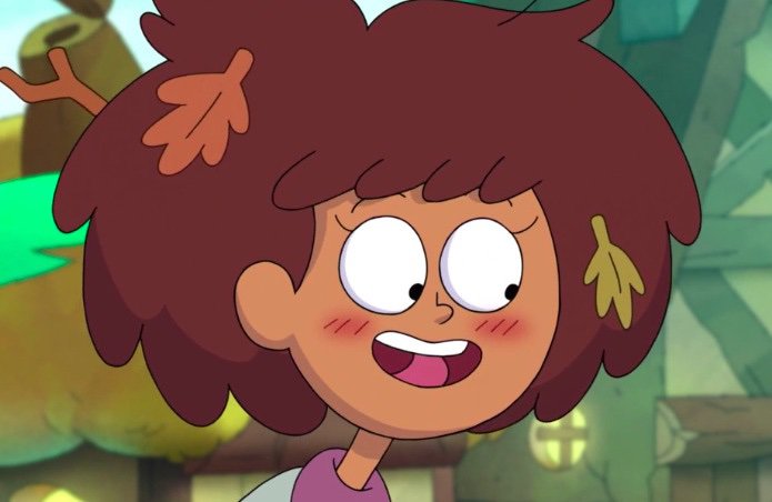 Anne blushing? | Amphibia Amino