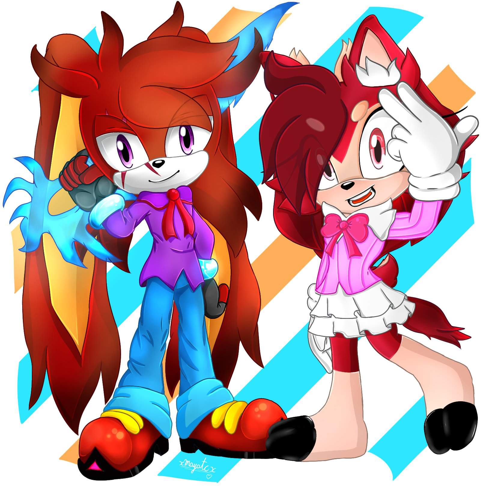 🐰 Jaycub & Pandora 🦌 | Sonic the Hedgehog! Amino