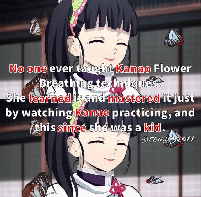 Fact about kanao | Demon Slayer: Kimetsu No Yaiba Amino